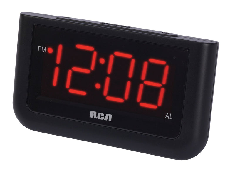 RCA Digital Alarm Clock with Large 1.4" Display