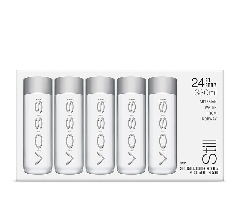 VOSS Artesian Still Water, 330 ml Plastic Bottles (Pack of 24) Via Amazon