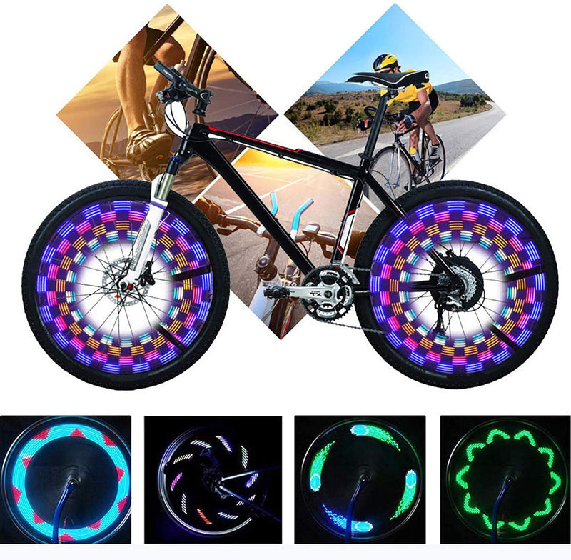 Waterproof Cool Bicycle Wheel Light Via Amazon