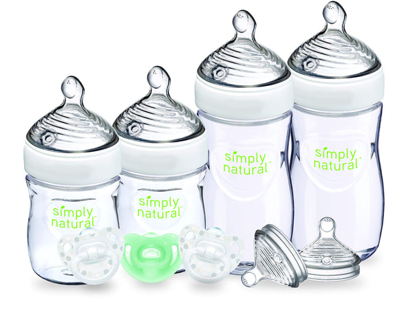 NUK Simply Natural Baby Bottle Newborn,  5 Ounce & 9 Ounce (Set) Via Amazon