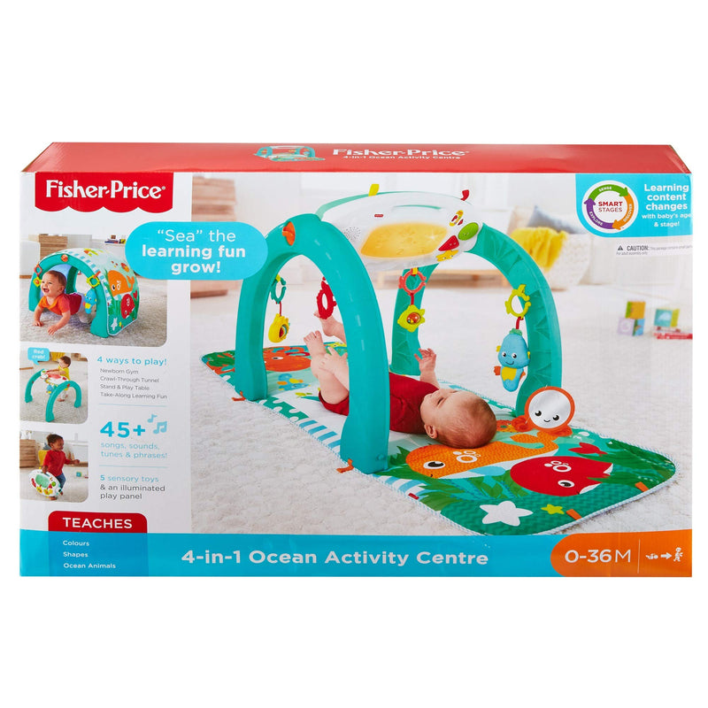 Fisher-Price 4-in-1 Ocean Activity Center Via Amazoon