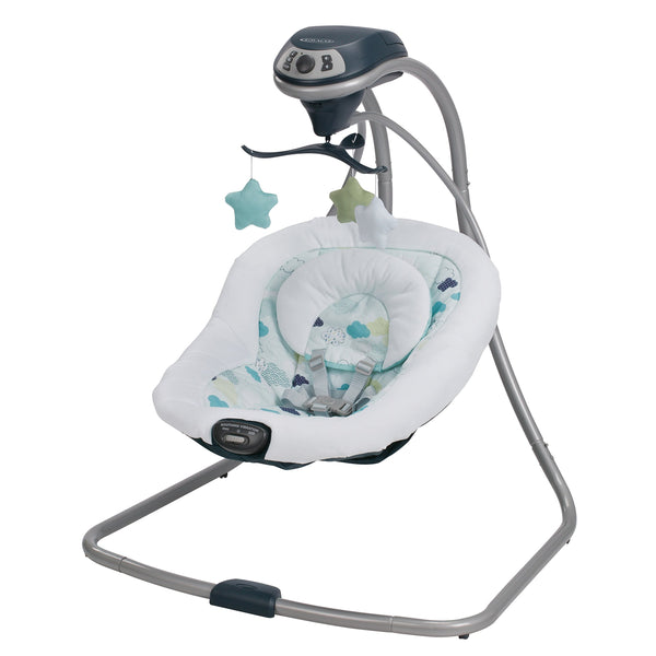 Graco Simple Sway Baby Swing | 2 Speed Vibration Via Amazon