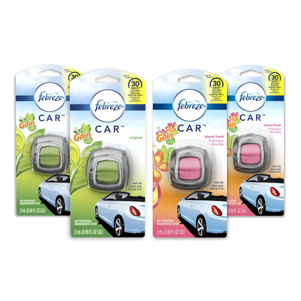 4 Count Febreze Car Air Freshener Via Amazon