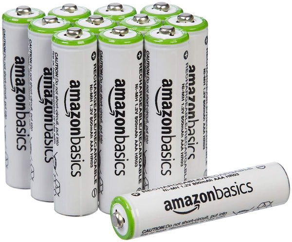 AmazonBasics AAA Rechargeable Batteries (12-Pack) SALE $11.99 Shipped! (Reg $20)