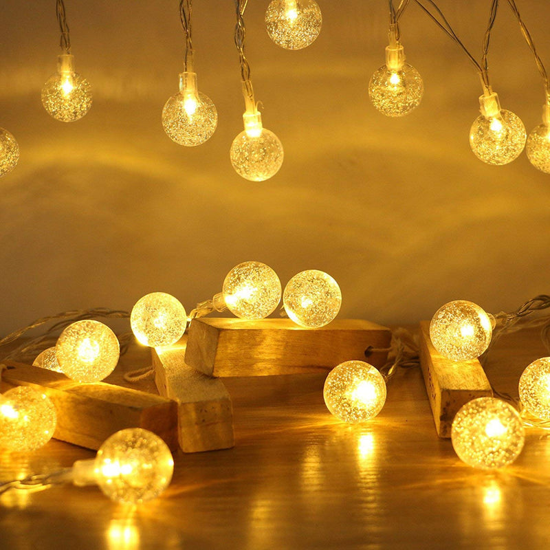 40 LED String Lights Battery Operated Via Amazon