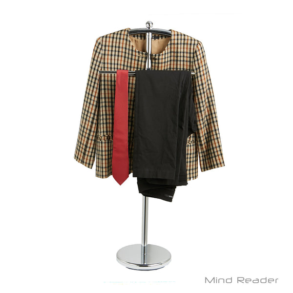 Mind Reader Stainless Steel Valet Suit Rack Stand Via Amazon