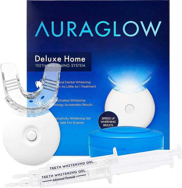 AuraGlow Teeth Whitening Kit Via Amazon