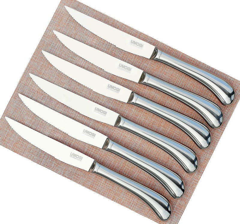 Set of 6 Steak Knives Via Amazon