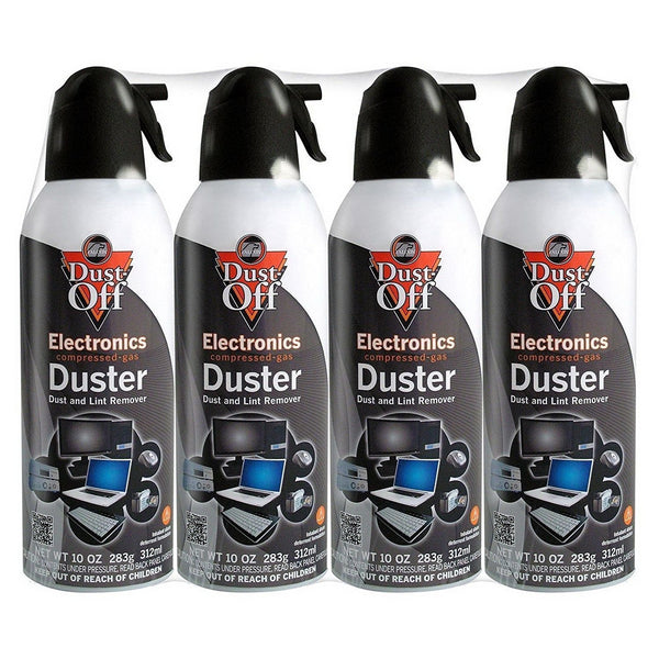 Falcon Dust-Off Electronics Compressed Gas Duster 10 Oz (4 Pack) Via Amazon