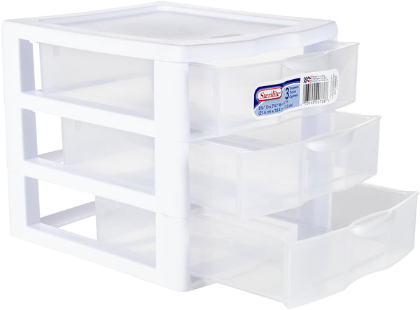 STERILITE 3 Drawer Storage, Via Amazon