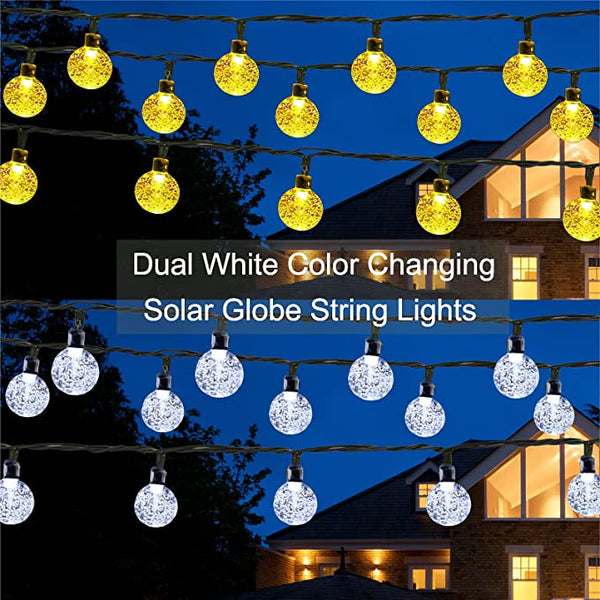 36ft 60 LED Crystal Ball Solar Lights
Via Amazon