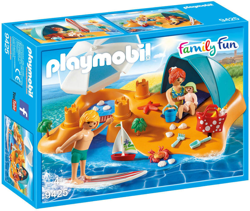 PLAYMOBIL Family Beach Day Via Amazon