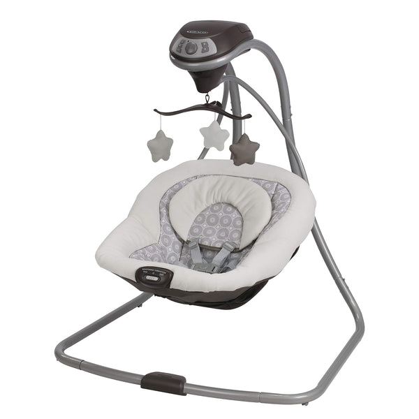 Graco Simple Sway Baby Swing | 2 Speed Vibration Via Amazon