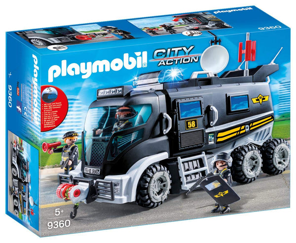 PLAYMOBIL Tactical Unit Truck Via Amazon