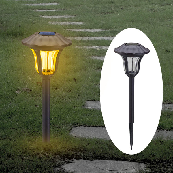 8 Pack Solar Pathway Lights Via Amazon