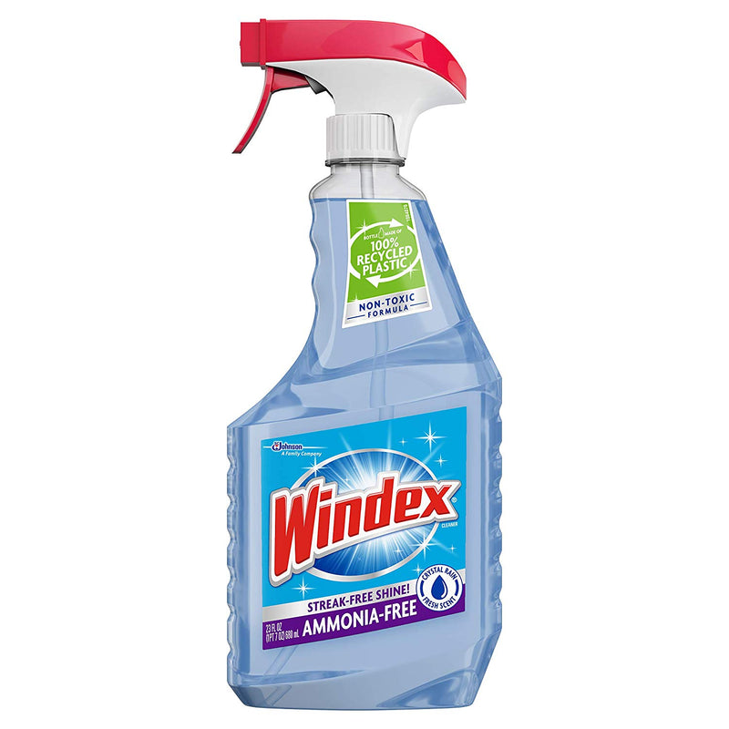 Windex Ammonia-Free Glass Cleaner Trigger Bottle Via Amazon