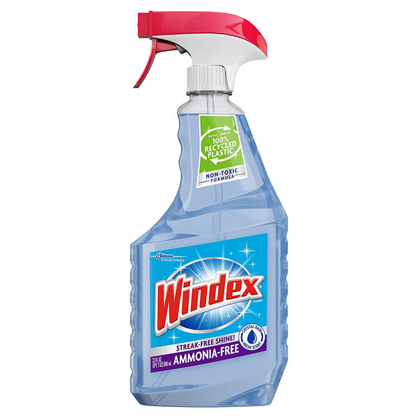 Windex Ammonia-Free Glass Cleaner Trigger Bottle Via Amazon