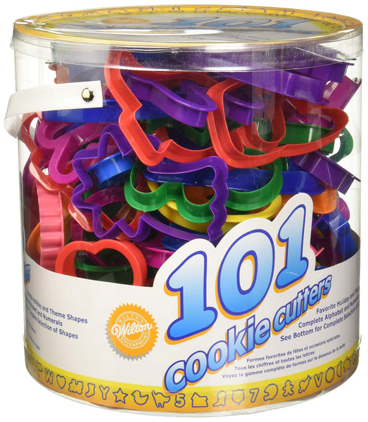 Wilton Cookie Cutters Set, Alphabet, Numbers and More Via Amazon