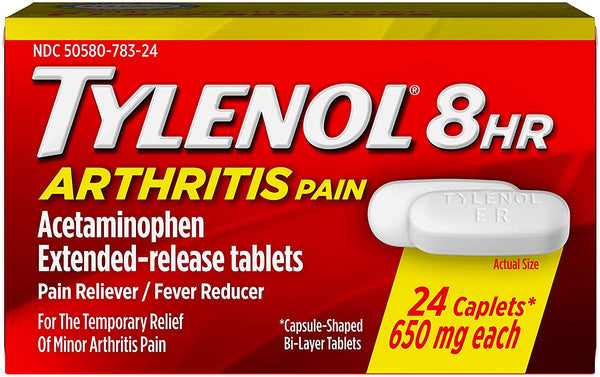 24-Count Tylenol 8 Hour Arthritis Pain Tablets Via Amazon