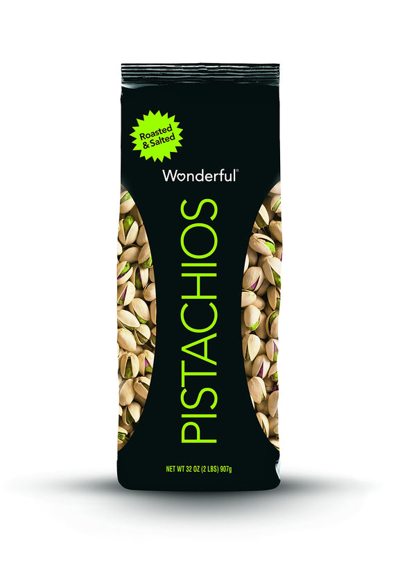 Wonderful Pistachios, Roasted and Salted, 32 Ounce Bag
