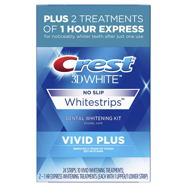 Crest 3D White Whitestrips Vivid Plus Via Amazon