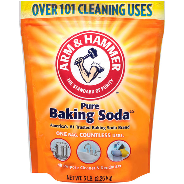 Arm & Hammer Pure Baking Soda, 5 lb Via Amazon