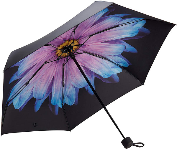 Mini Compact Sun&Rain Travel Umbrella - Lightweight Portable-Many Colors Via Amazon