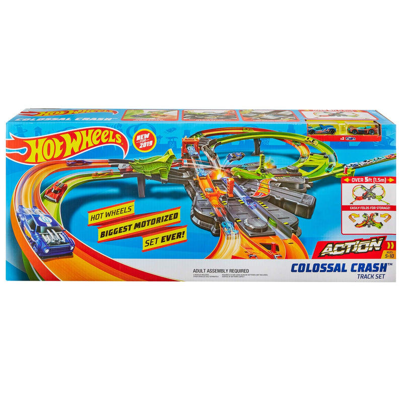 Hot Wheels Colossal Crash Track Set Via Amazon