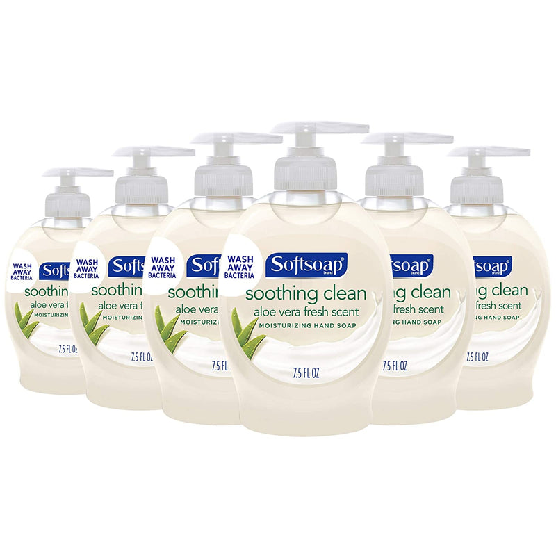 6 Pack Moisturizing Liquid Hand Soap, Via Amazon