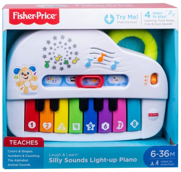 Fisher-Price Laugh & Learn Silly Sounds Light-up Piano Via Amazon
