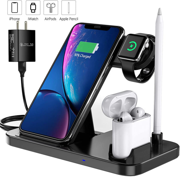 4 in 1 Wireless Charger Via Amazon