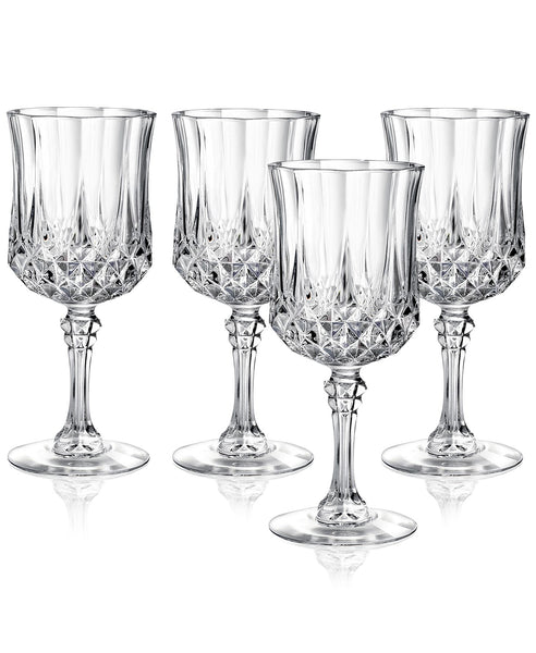 Cristal D’Arques Set of 4 Wine Glasses Via Macy's SALE $9.99 (Reg $30.00)