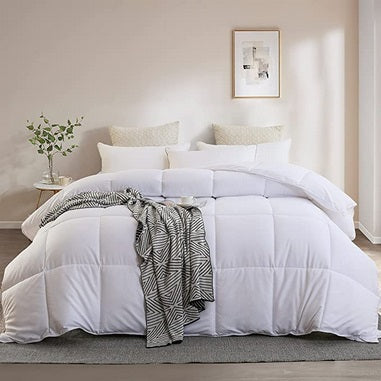 All Season Down Alternative Comforter Twin Size Via Amazon