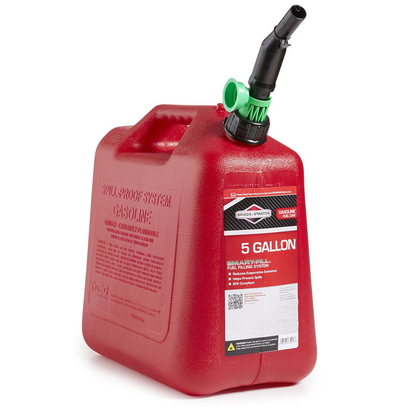 Briggs & Stratton 5-Gallon Gas Can Auto Shut-Off Via Amazon