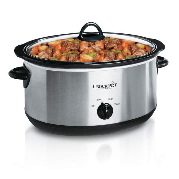 Crock-Pot 7-Quart Oval Manual Slow Cooker Via Amazon