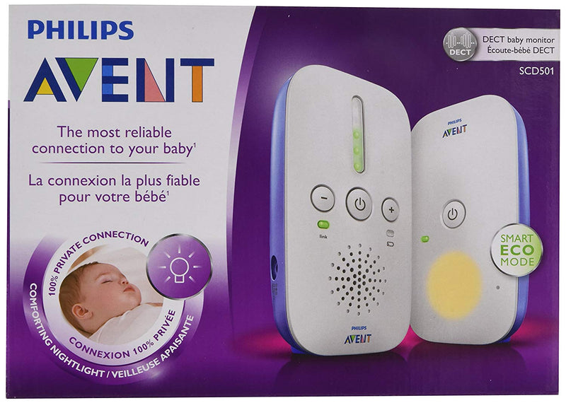 Philips AVENT DECT Baby Monitor 900 ft Range Via Amazon