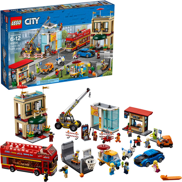 LEGO City Capital City 60200 Building Kit (1211 Pieces) Via Amazon