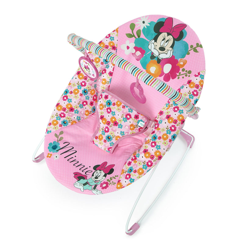 Disney Baby Minnie Mouse Perfect Vibrating Bouncer, Pink Via Amazon