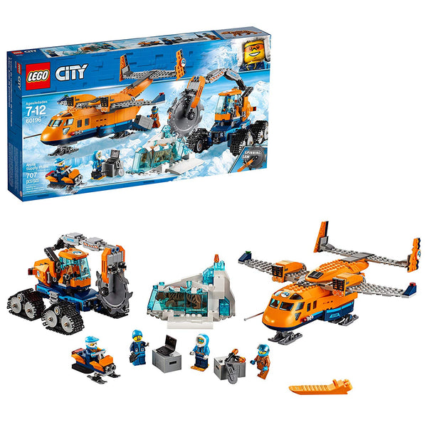 LEGO 60196 City Arctic Supply Plane Building Kit (707-Piece) Via Amazon