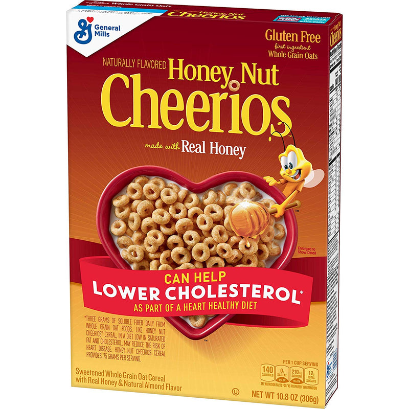 Honey Nut Cheerios, Gluten Free Via Amazon