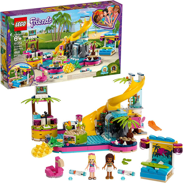 LEGO Friends Andrea's Pool Party (468 Pieces) Via Amazon