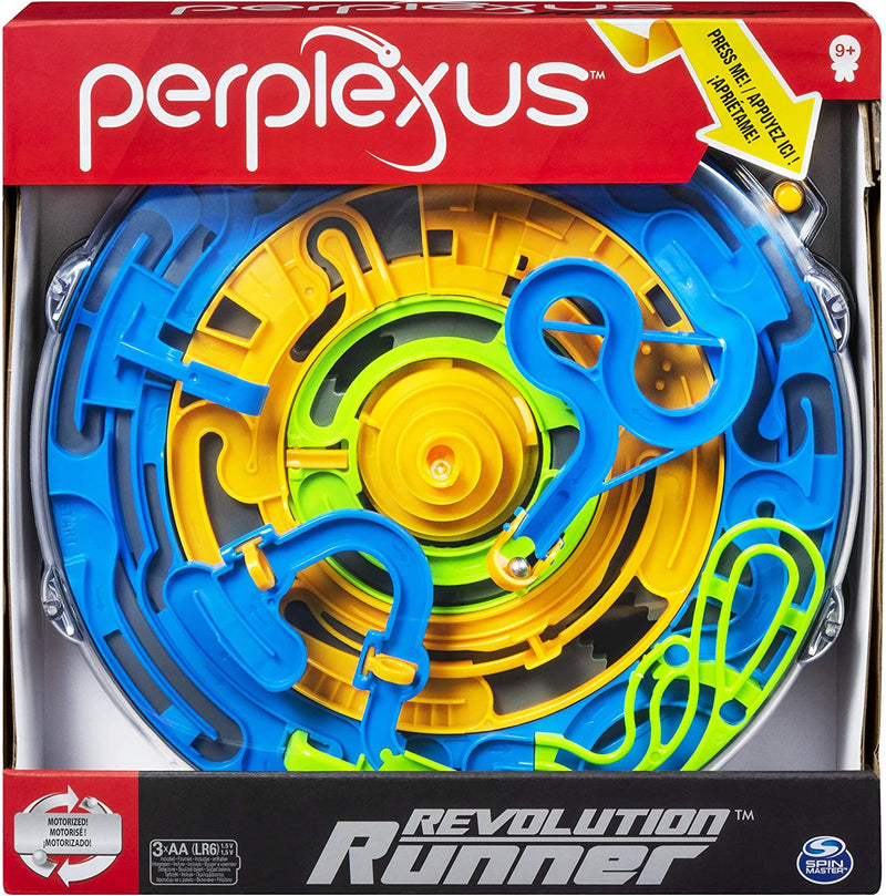 Perplexus Revolution Runner, Motorized Perpetual Motion 3D Maze Game Via Amazon