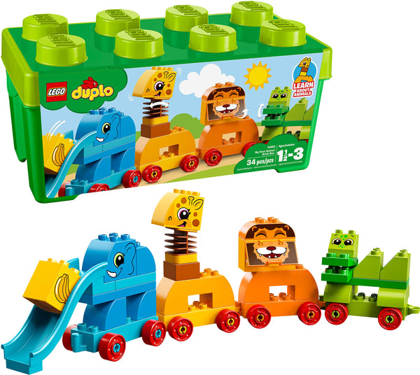 LEGO DUPLO My First Animal Brick Box 10863 Building Blocks (34 Pieces) Via Amazon