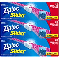 96-Count Ziploc Slider Gallon Size Storage Bags Via Amazon ONLY $9.78 Shipped! (Reg $14)