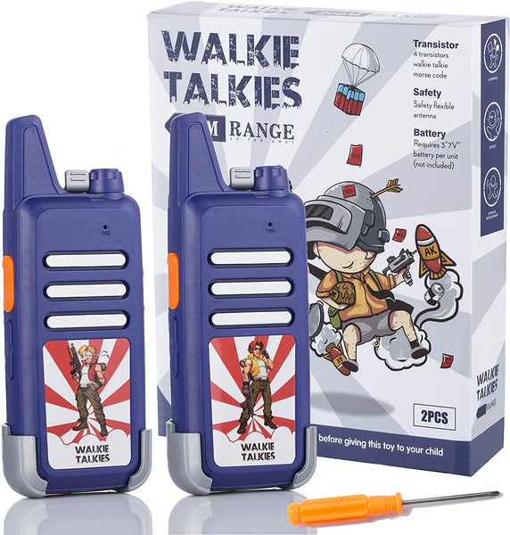 Set of 2 Walkie Talkies for Kids