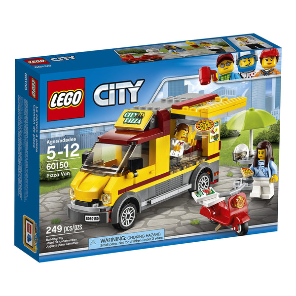 LEGO City Great Vehicles Pizza Van Construction Toy (249 Pieces) Via Amazon