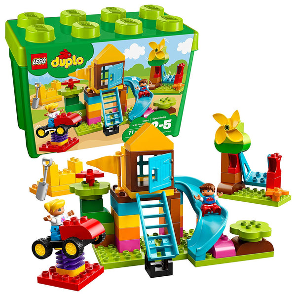 LEGO 71-Piece DUPLO Large Playground Brick Box 10864 Building Block Via Amazon