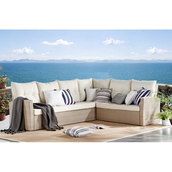 3 Pc Outdoor Patio Sectional Set Via Walmart