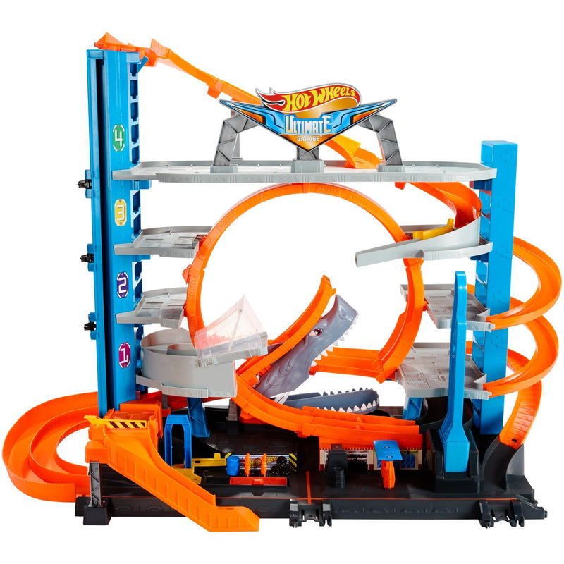 Hot Wheels Ultimate Garage Tower Shark Loop Racetrack Via Walmart