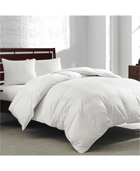 White Goose Feather & Down 240-Thread Count Comforter Via Macys